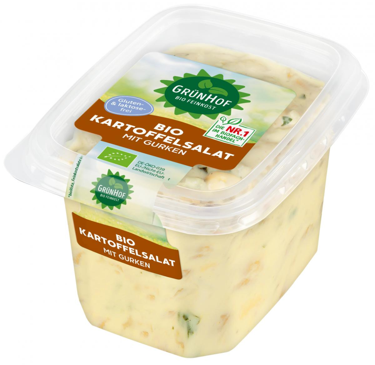 Kartoffelsalat mit Ei u. Gurke