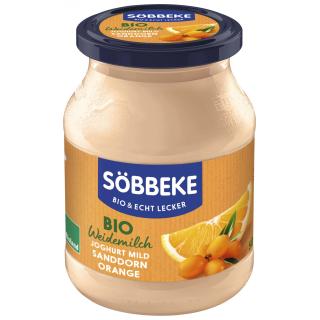 Fruchtjoghurt Sanddorn-Orange