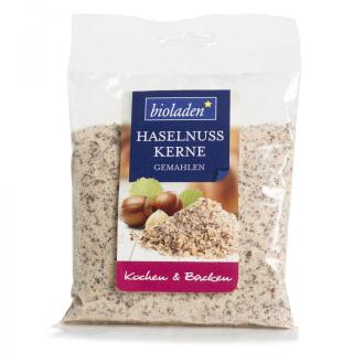 Haselnusskerne natur gemahlen