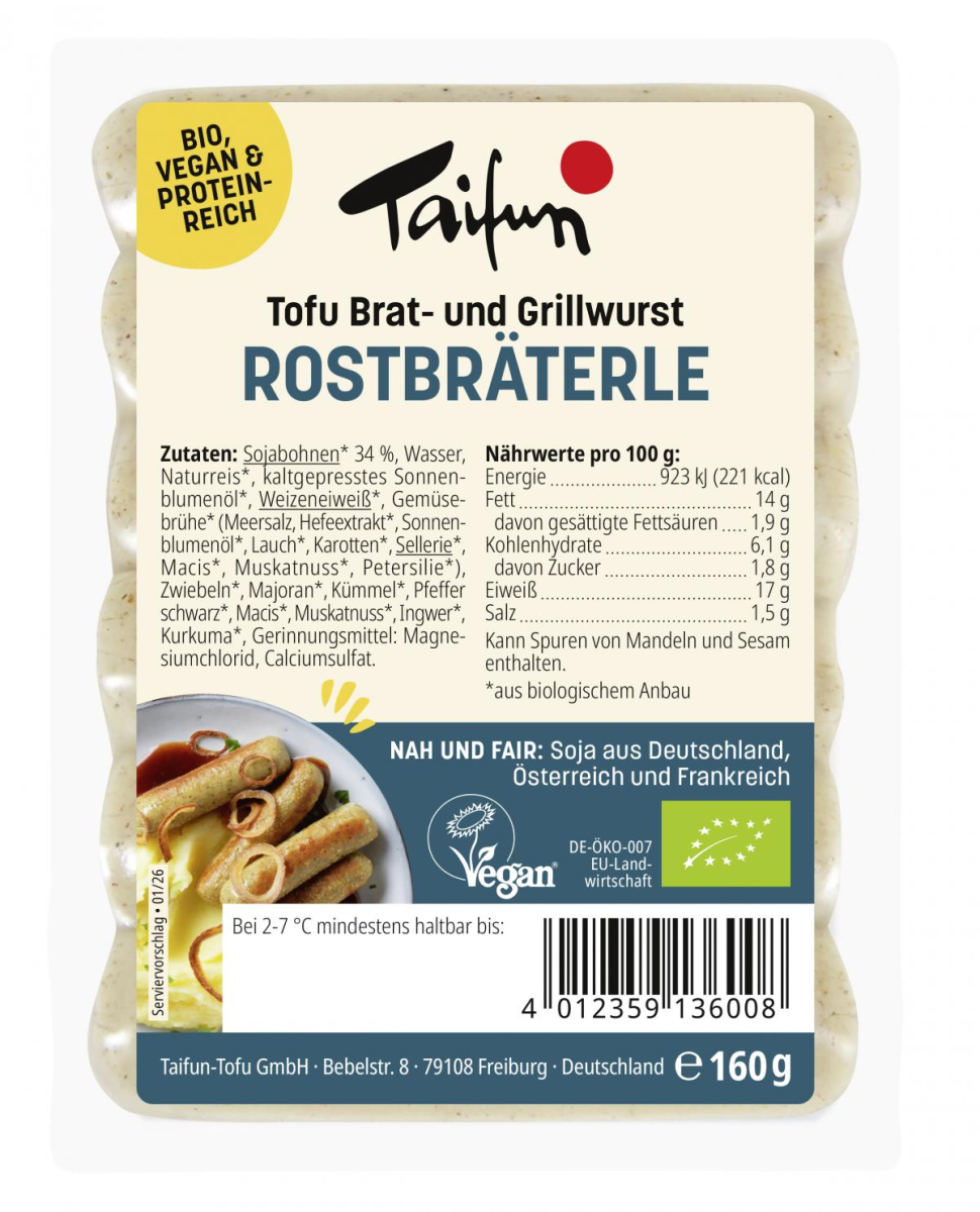 Rostbräterle Tofu